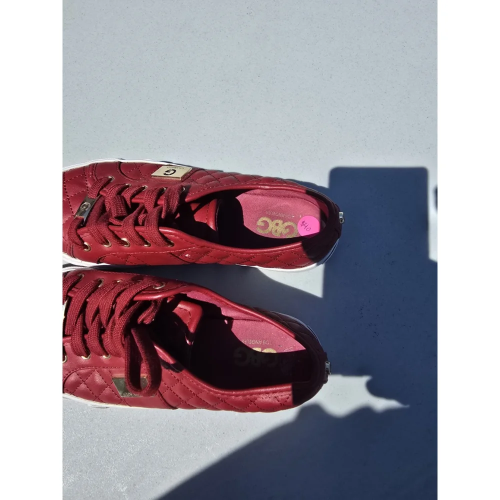 GBG Los AngelesWomen's Backer Lace-Up Sneakers Size 8.5, $35 obo.